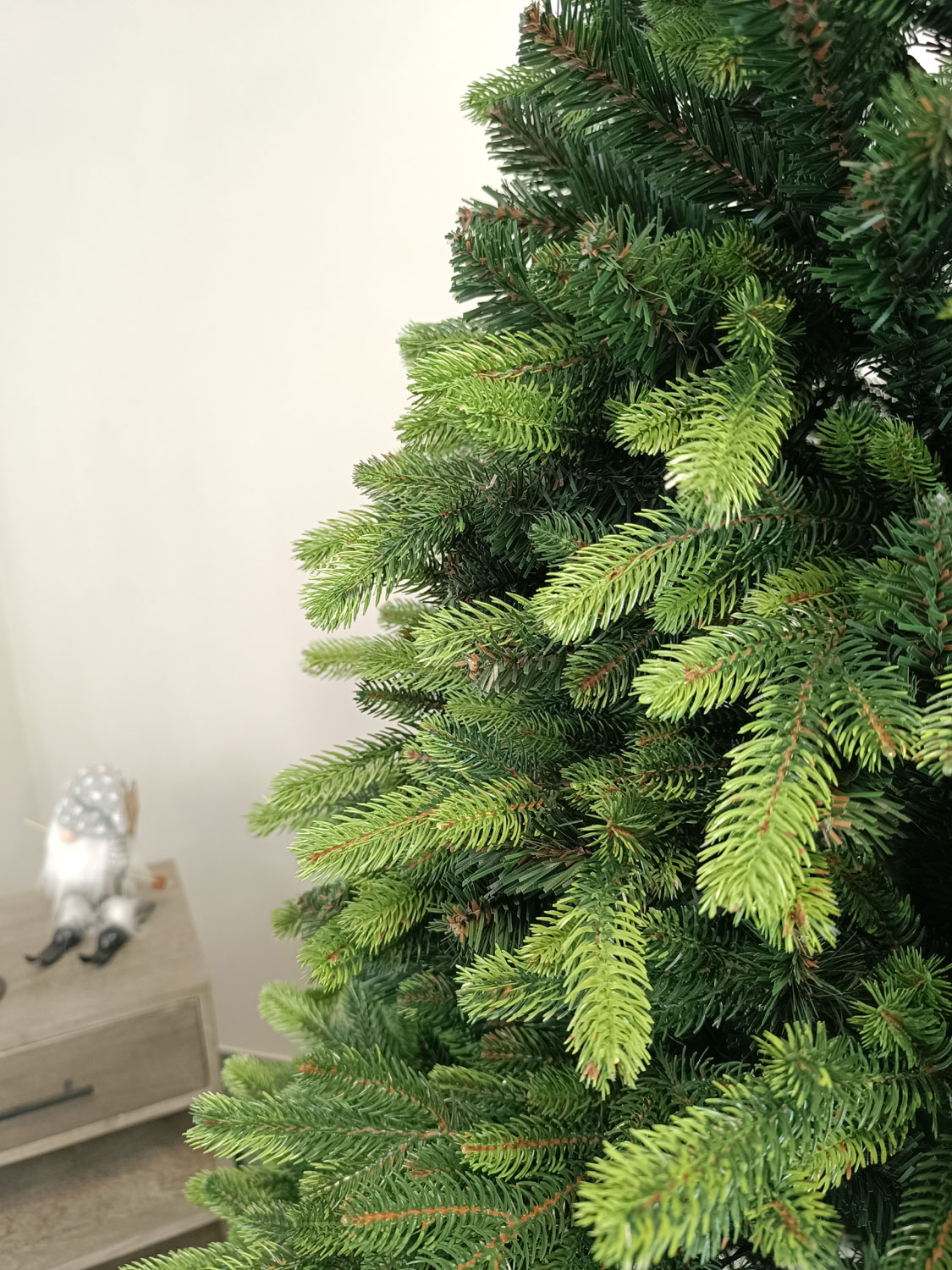Brad artificial Christmas Deluxe by Sersimo, Carpati cu varfuri verzi, 2D+3D, 210cm Household NewTrend