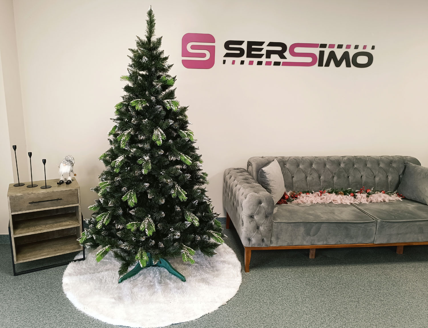 Brad artificial Christmas Deluxe by Sersimo, Diamant, 2D+3D, 200cm Household NewTrend