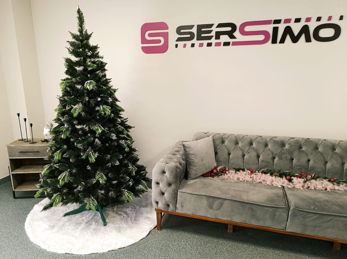 Brad artificial Christmas Deluxe by Sersimo, Diamant, 2D+3D, 200cm Household NewTrend