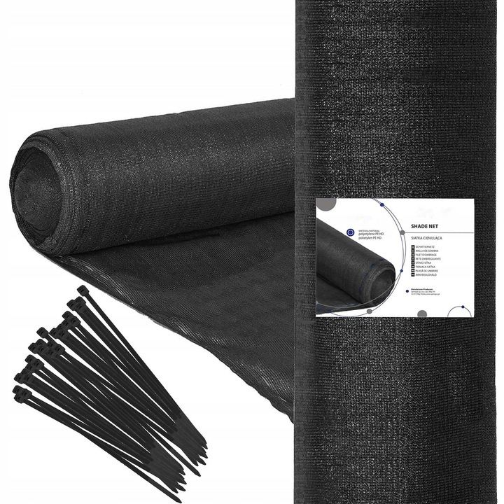 Plasa umbrire si intimitate pentru gard, 1.5m latime, 10m lungime, 140g densitate, gri Household NewTrend
