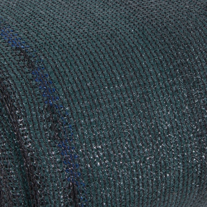 Plasa umbrire si intimitate pentru gard, 1.5m latime, 10m lungime, 65g densitate, verde Household NewTrend
