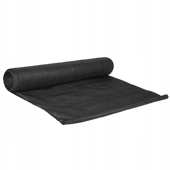Plasa umbrire si intimitate pentru gard, 1.5m latime, 50m lungime, 140g densitate, gri Household NewTrend