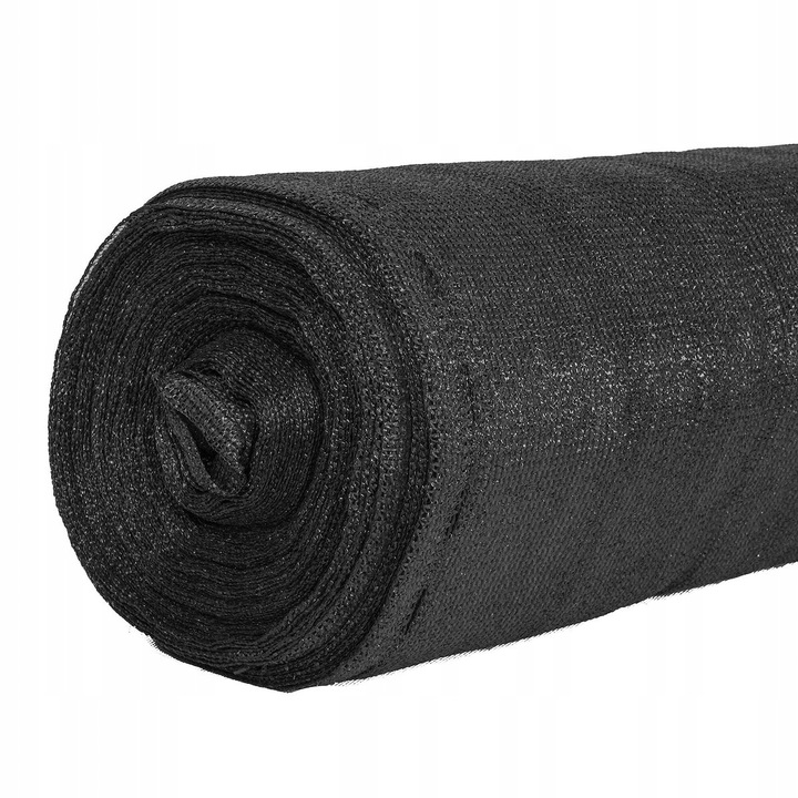 Plasa umbrire si intimitate pentru gard, 1.5m latime, 50m lungime, 140g densitate, gri Household NewTrend
