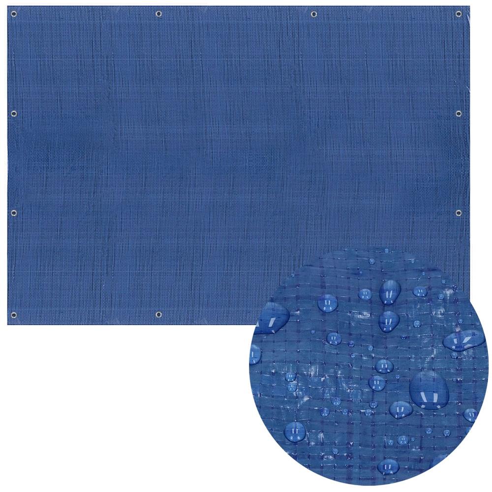 Prelata din polietilena impermeabila laminata, 60g/m2, 8x10m, albastra Household NewTrend