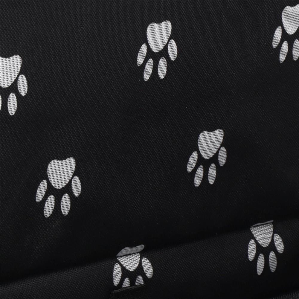 Geanta auto de transport animale de companie, caini si pisci, negru, 40x43x30cm Household NewTrend