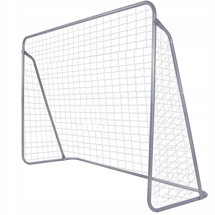 Poarta de fotbal din otel, 170x240cm, profil 32mm, cu elemente de fixare Household NewTrend