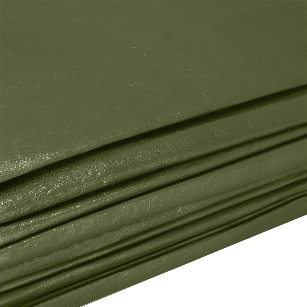 Prelata din polietilena impermeabila laminata, 120g/m2, 4x8m, verde Household NewTrend