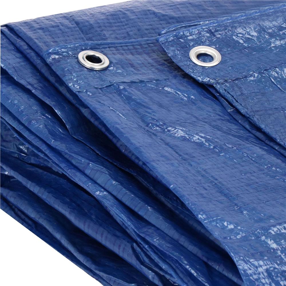 Prelata din polietilena impermeabila laminata, 60g/m2, 3x4m, albastra Household NewTrend