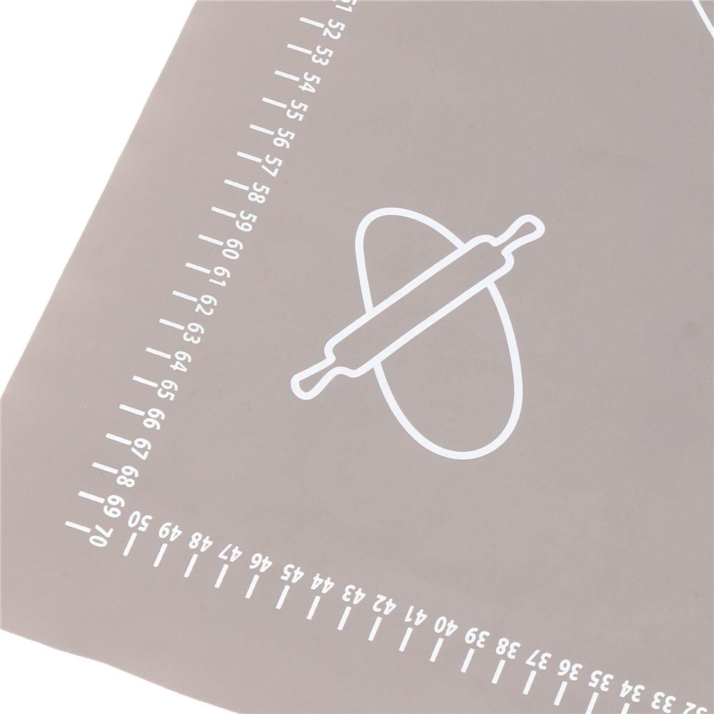 Plansa din silicon alimentar de framantat aluat, rezistenta la temperaturi ridicate, 65x45cm, gri Household NewTrend
