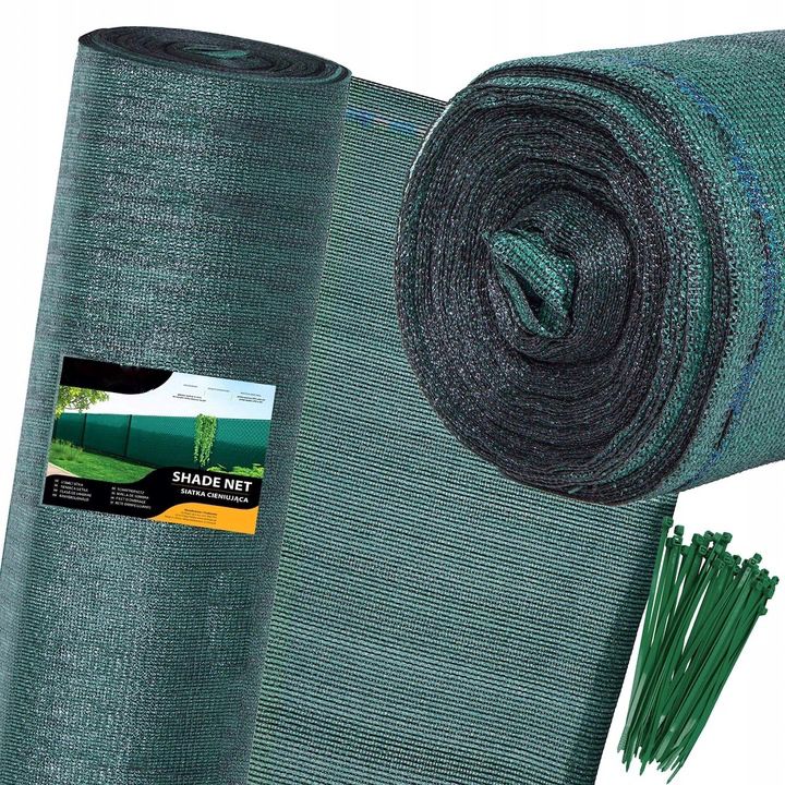 Plasa umbrire si intimitate pentru gard, 1.7m latime, 25m lungime, 140g densitate, verde Household NewTrend