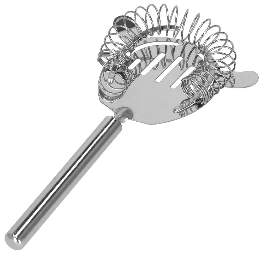 Set Cocktail Shaker Kit pentru barmani 550ml, KI22, suport bambus, 9 piese Household NewTrend