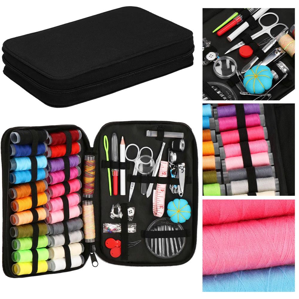 Set articole de cusut cu geanta de depozitare, 100 piese Household NewTrend