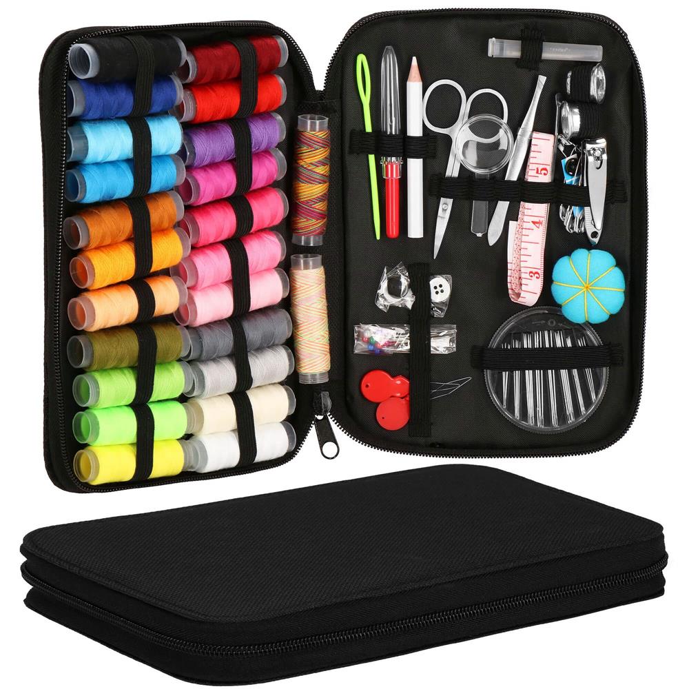 Set articole de cusut cu geanta de depozitare, 100 piese Household NewTrend