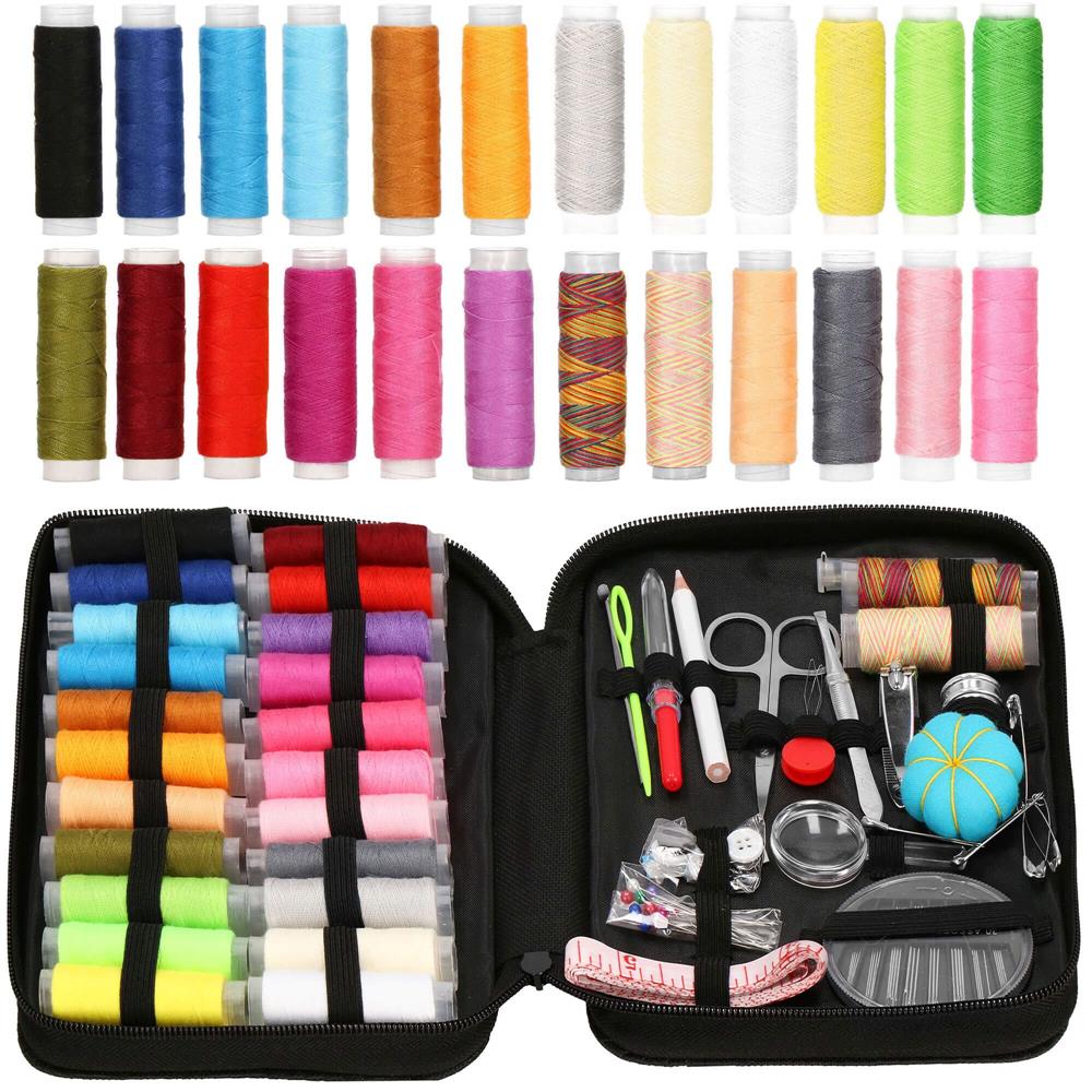 Set articole de cusut cu geanta de depozitare, 100 piese Household NewTrend