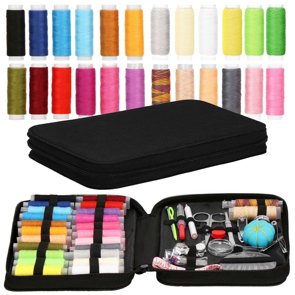 Set articole de cusut cu geanta de depozitare, 100 piese Household NewTrend
