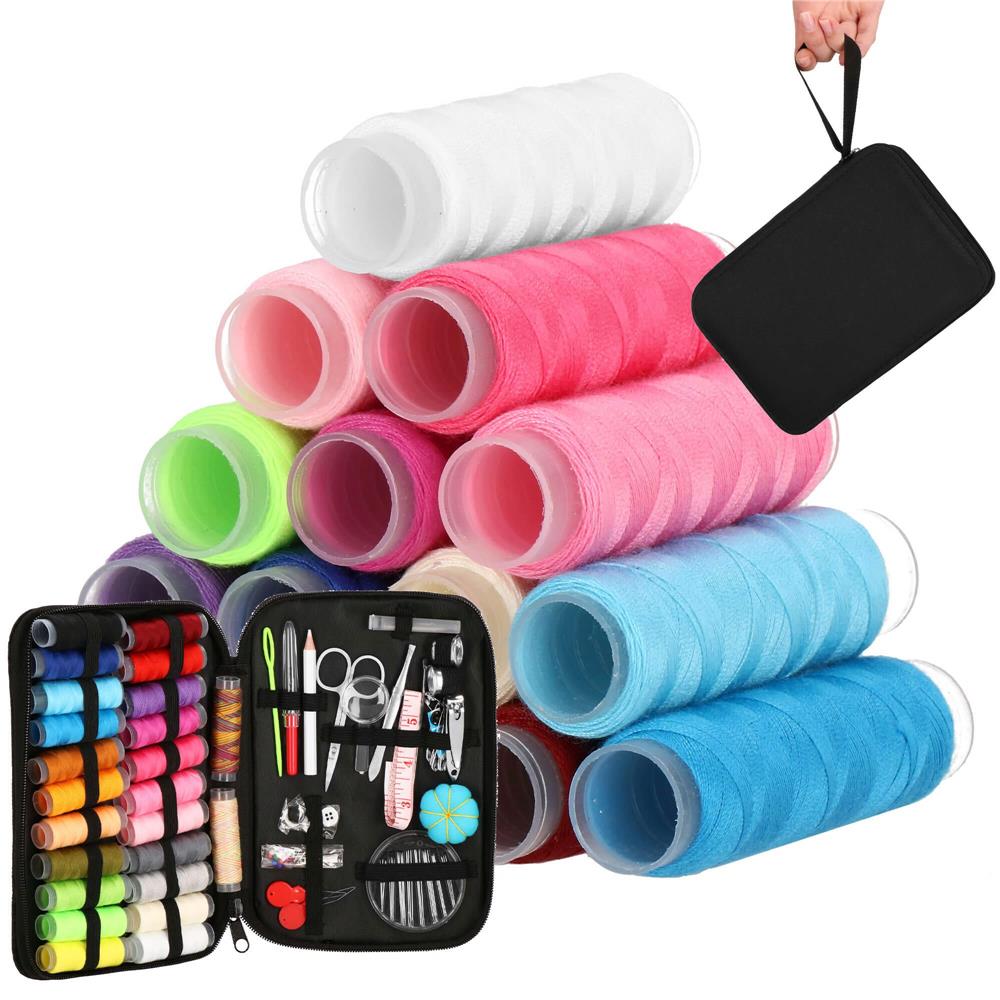 Set articole de cusut cu geanta de depozitare, 100 piese Household NewTrend