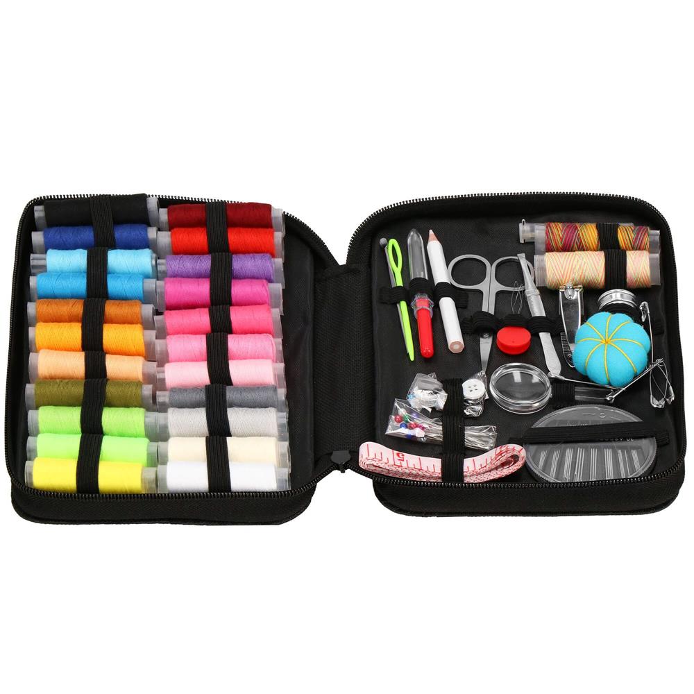 Set articole de cusut cu geanta de depozitare, 100 piese Household NewTrend