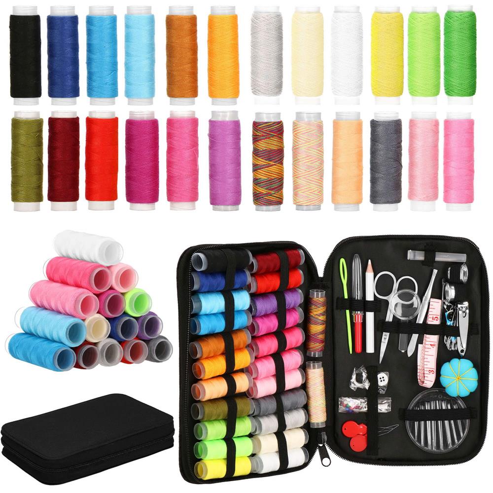 Set articole de cusut cu geanta de depozitare, 100 piese Household NewTrend