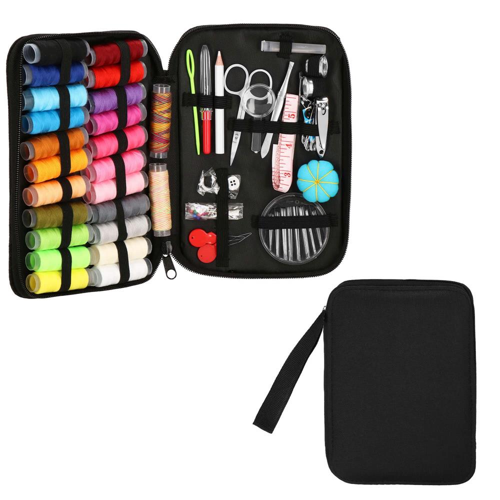 Set articole de cusut cu geanta de depozitare, 100 piese Household NewTrend