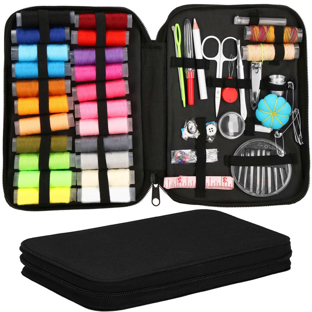 Set articole de cusut cu geanta de depozitare, 100 piese Household NewTrend