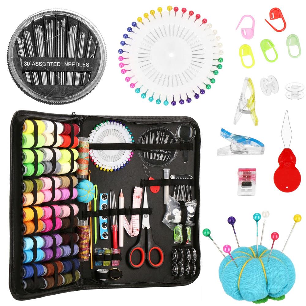 Set articole de cusut cu geanta de depozitare, 183 piese Household NewTrend
