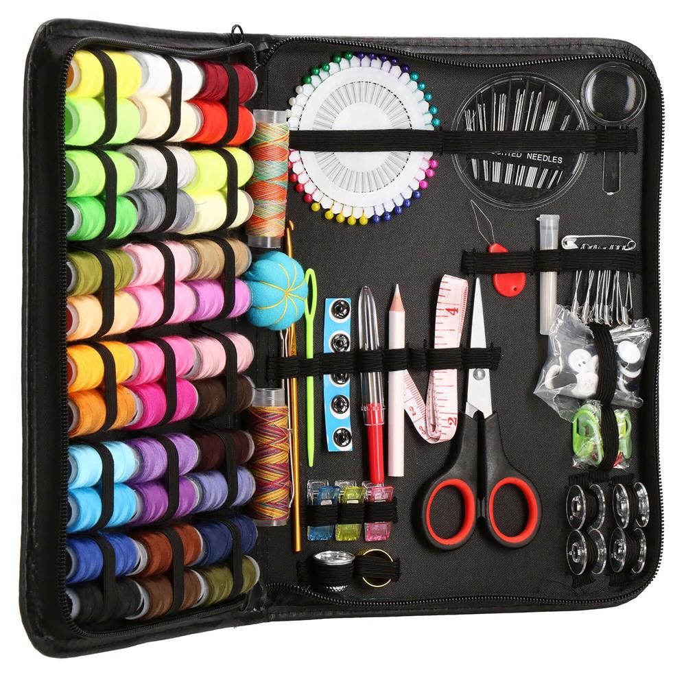 Set articole de cusut cu geanta de depozitare, 183 piese Household NewTrend