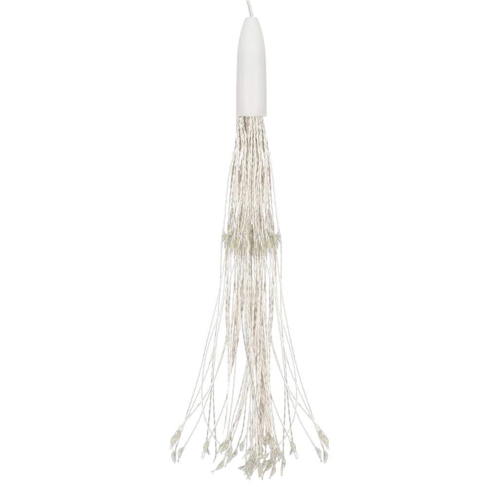 (DL) Instalatie lumina decorativa STAR cu 100 LED-uri, diametru 30cm, alimentare baterii, iluminare galbena Household NewTrend