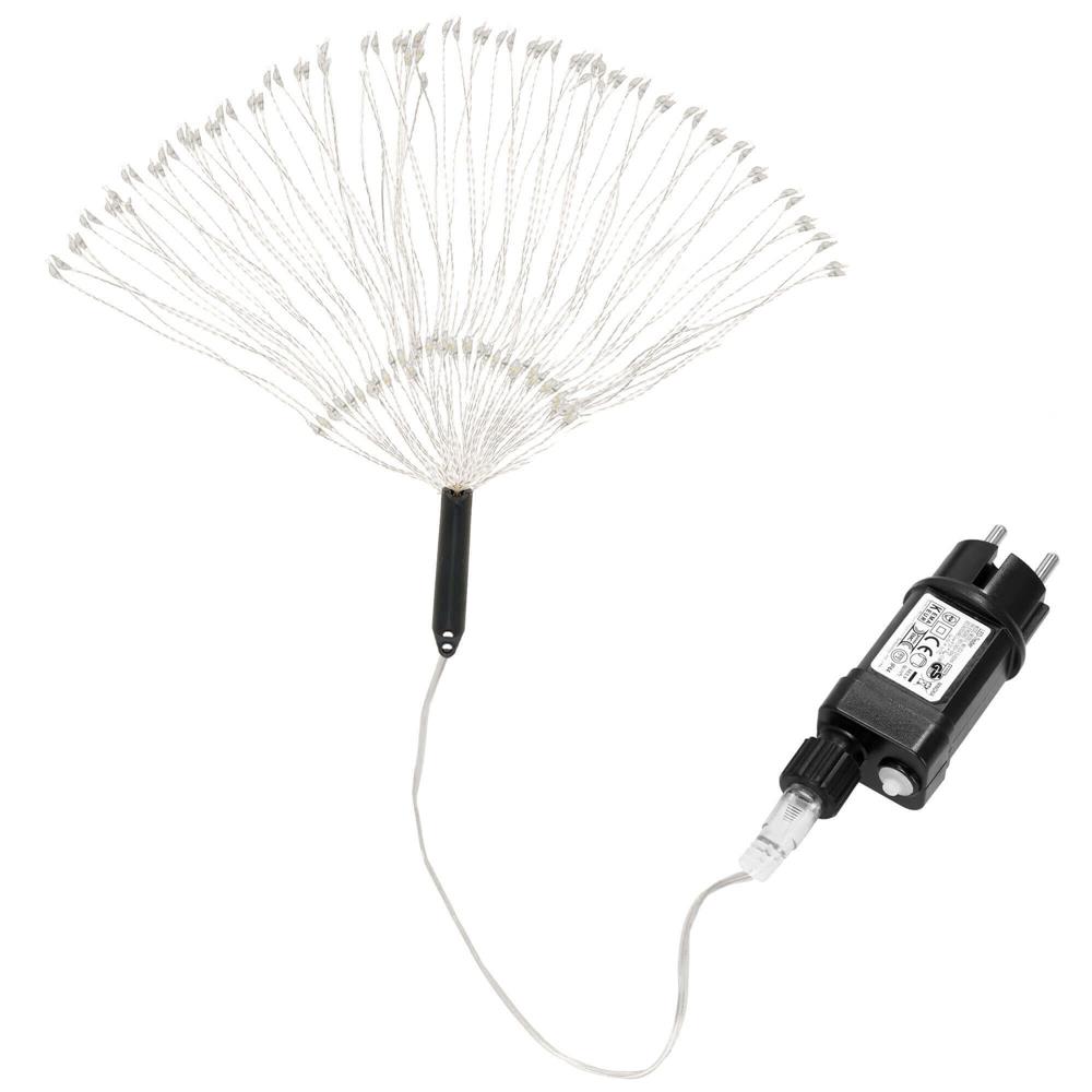 (DL) Instalatie lumina decorativa STAR cu 100 LED-uri, diametru 40cm, telecomanda, iluminare multicolora Household NewTrend