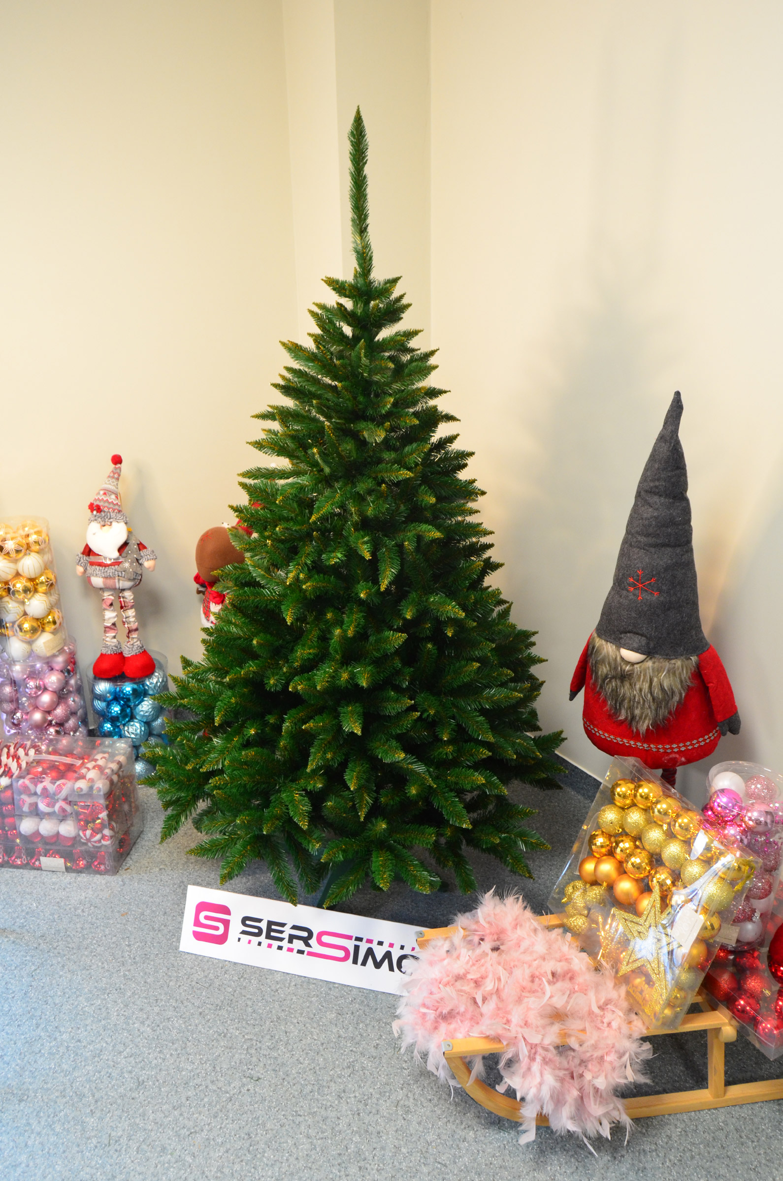 Brad artificial Christmas Deluxe by Sersimo, Himalaya, 180cm Household NewTrend