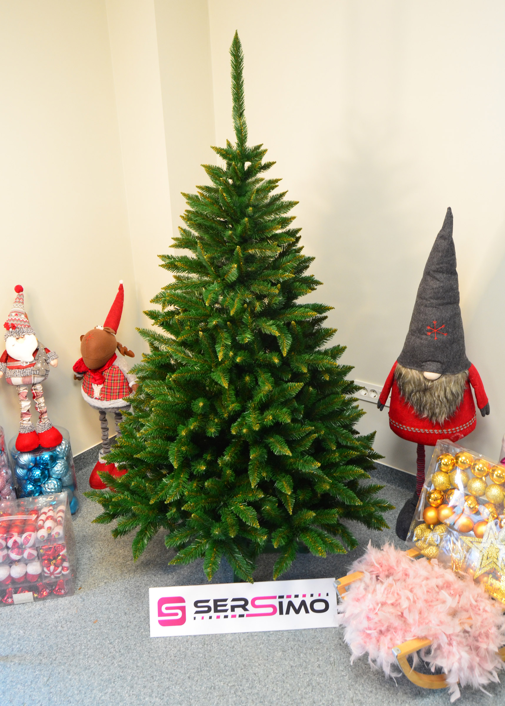 Brad artificial Christmas Deluxe by Sersimo, Himalaya, 180cm Household NewTrend