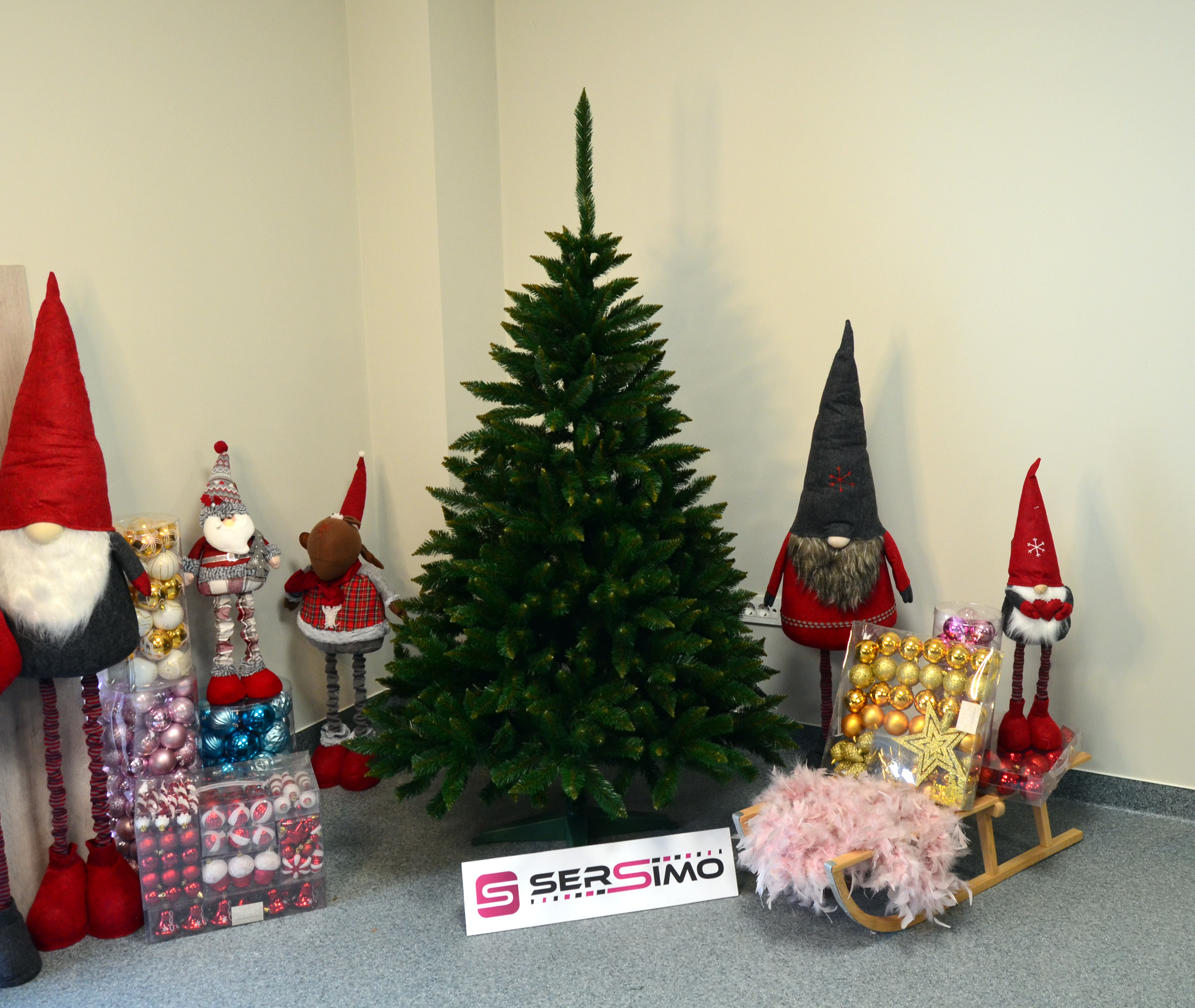 Brad artificial Christmas Deluxe by Sersimo, Himalaya, 180cm Household NewTrend