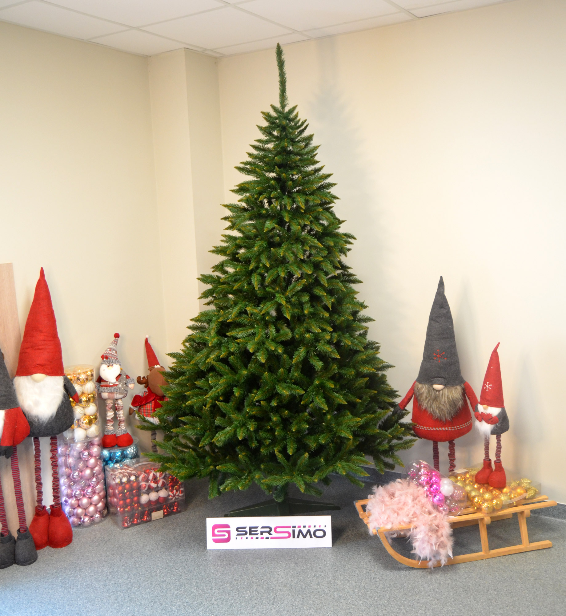 Brad artificial Christmas Deluxe by Sersimo, Himalaya, 240cm Household NewTrend