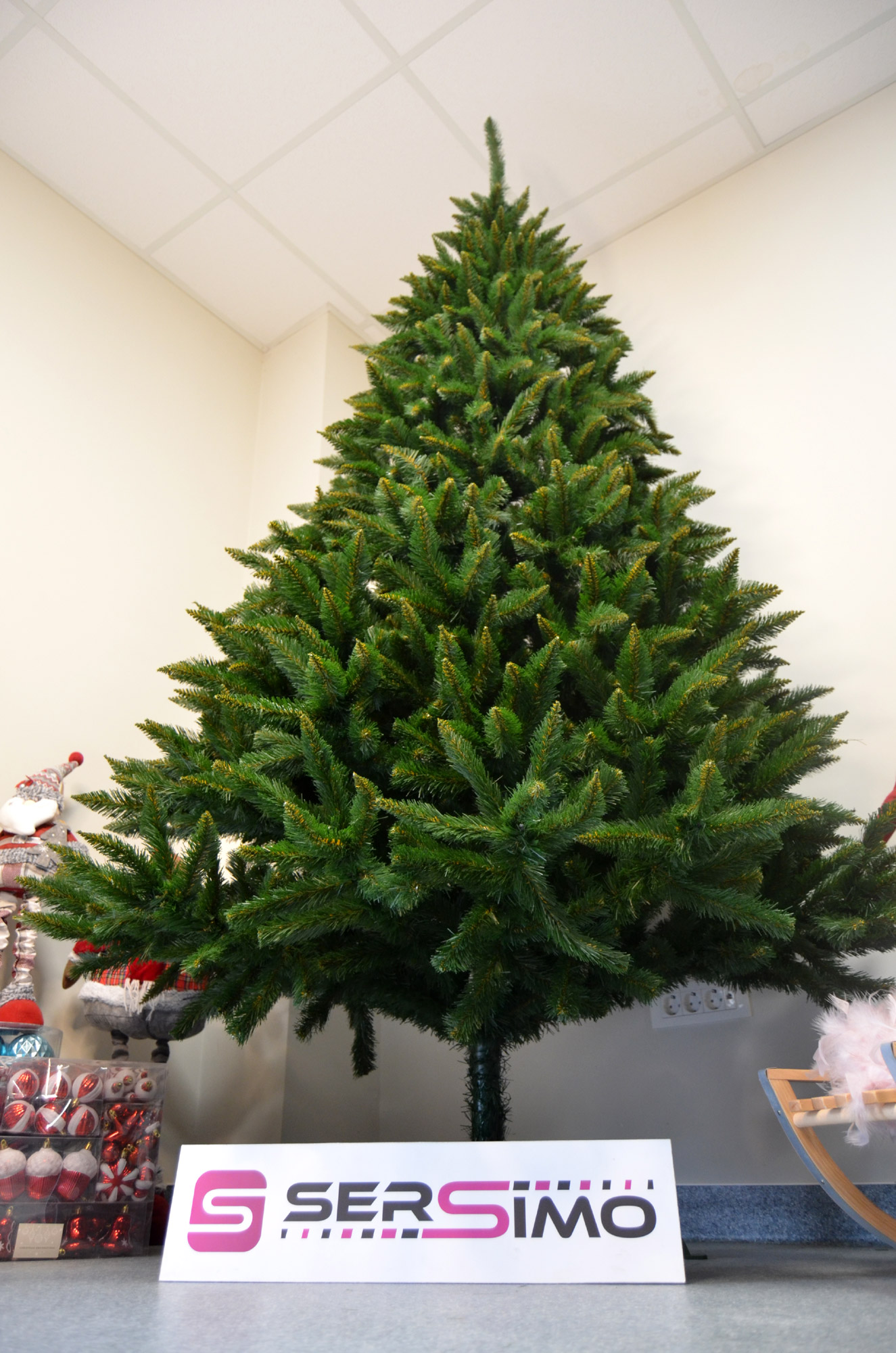 Brad artificial Christmas Deluxe by Sersimo, Himalaya, 240cm Household NewTrend