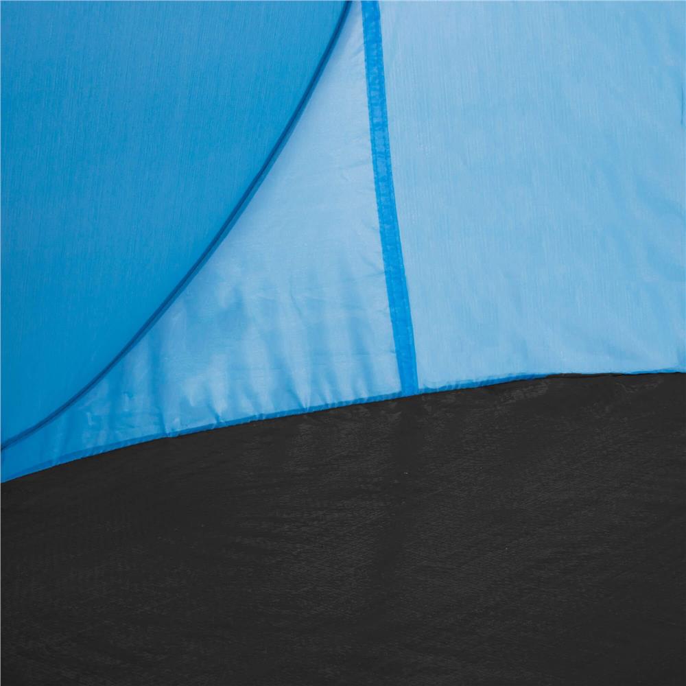 Cort plaja si picnic semi-deschis Sersimo, protectie UV, 150x120x110cm, albastru Household NewTrend