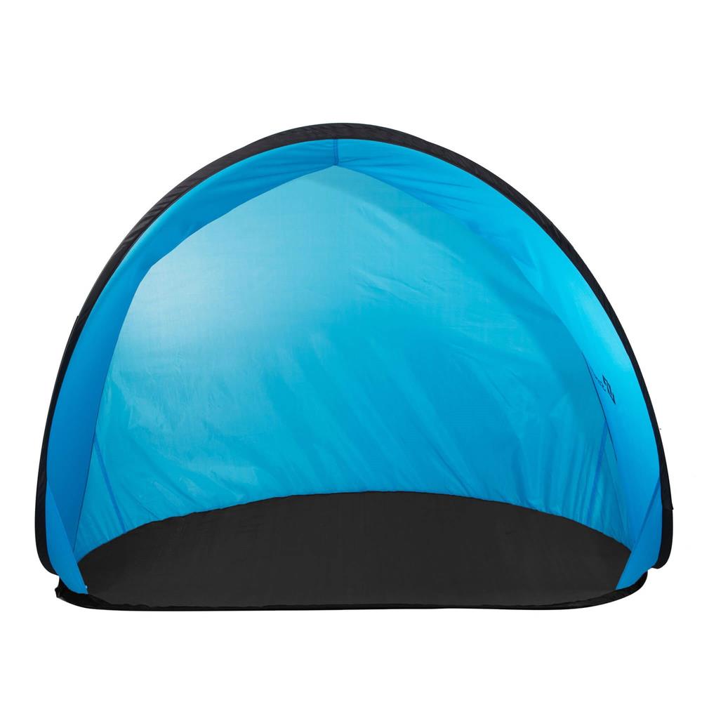 Cort plaja si picnic semi-deschis Sersimo, protectie UV, 150x120x110cm, albastru Household NewTrend