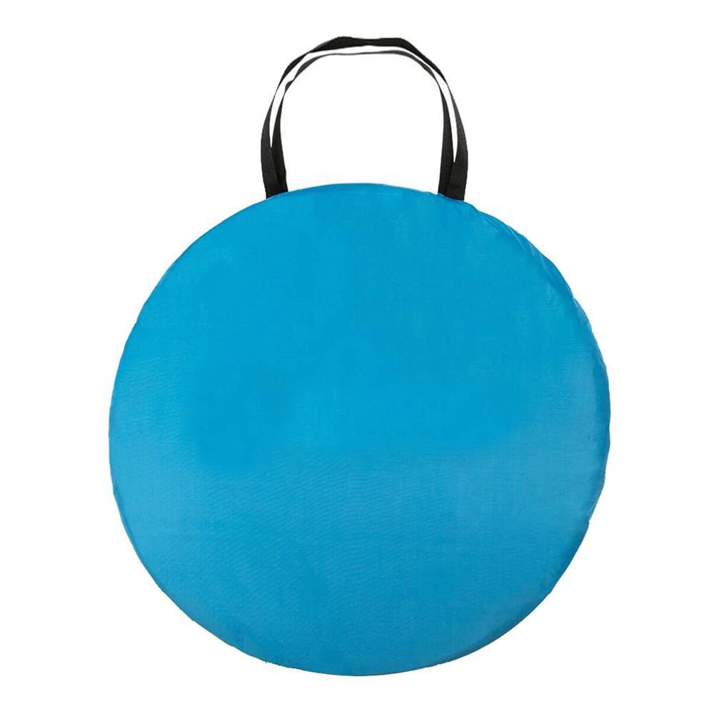 Cort plaja si picnic semi-deschis Sersimo, protectie UV, 200x120x95cm, albastru Household NewTrend