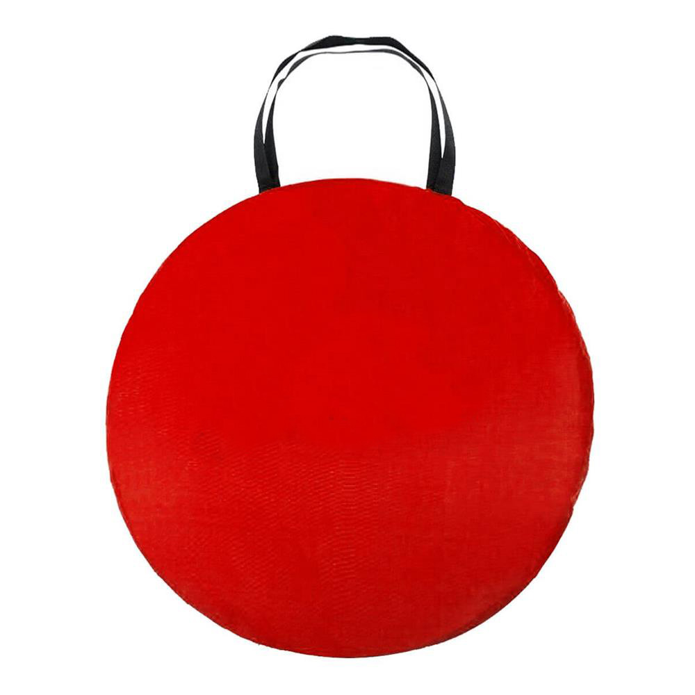 Cort plaja si picnic semi-deschis Sersimo, protectie UV, 200x120x95cm, rosu Household NewTrend