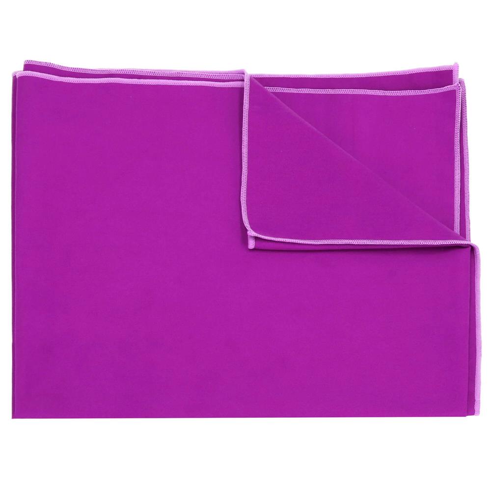 Prosop de plaja cu uscare de rapida, husa de transport, 75x150cm, violet Household NewTrend