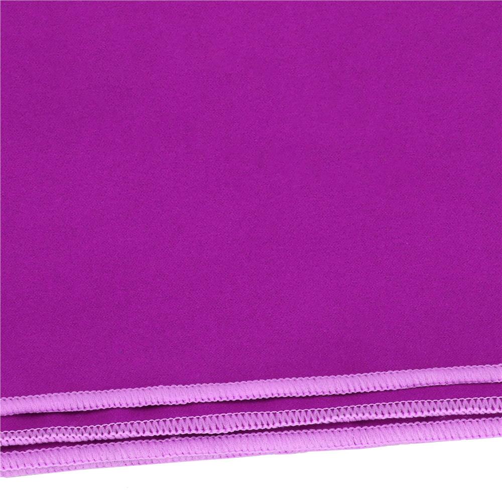 Prosop de plaja cu uscare de rapida, husa de transport, 75x150cm, violet Household NewTrend