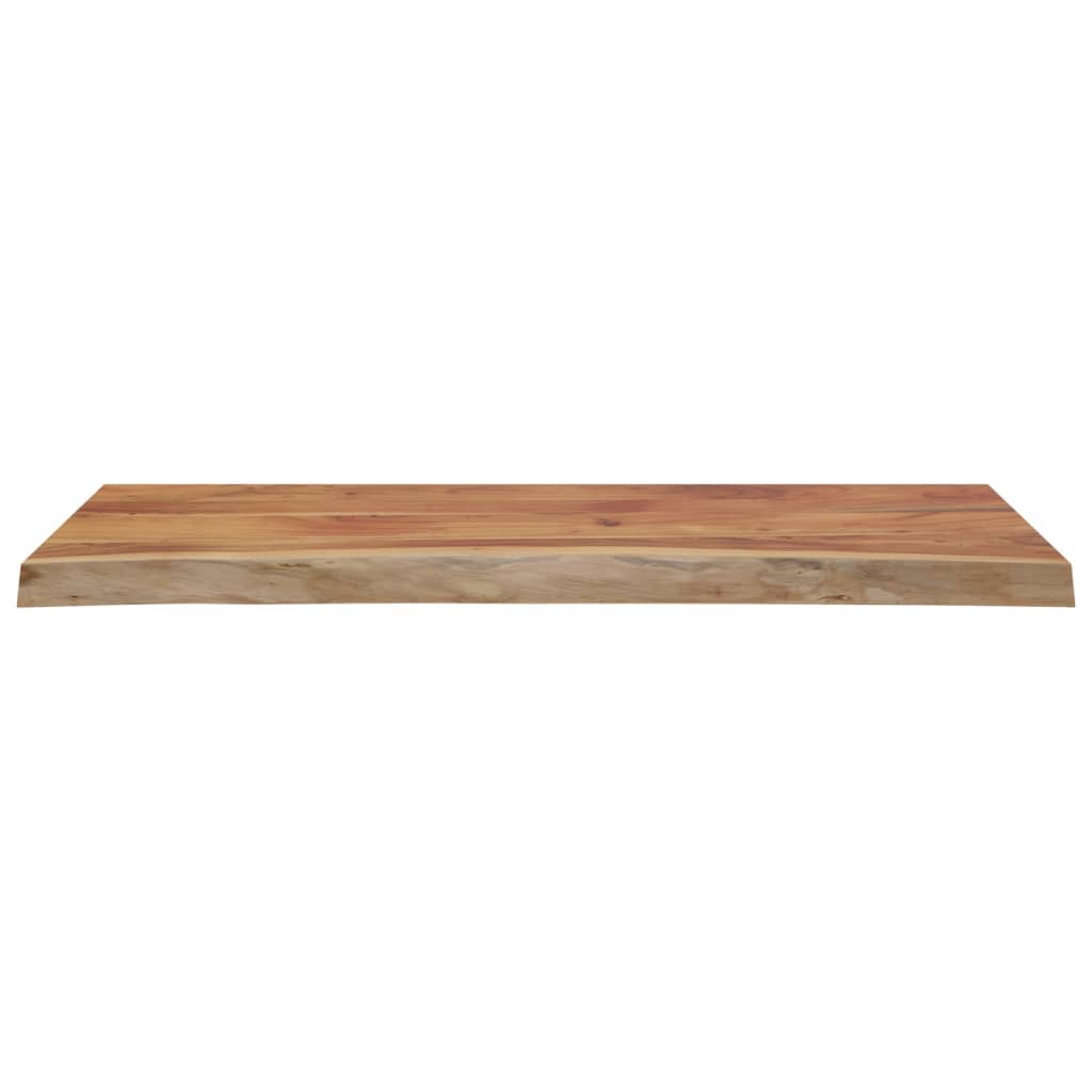 Blat masă 100x40x2,5 cm dreptunghiular lemn acacia margine vie GartenMobel Dekor