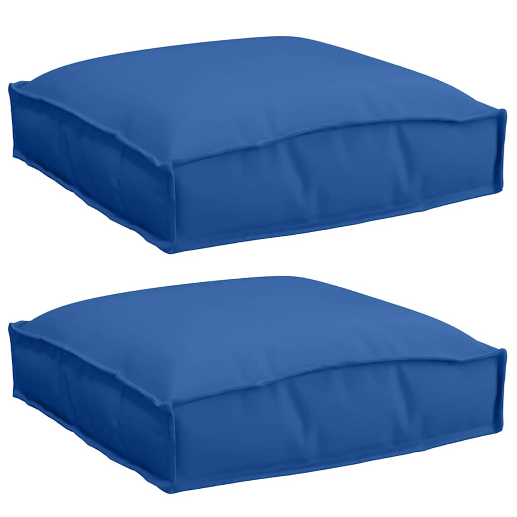 Pernă pentru șezut din paleți 2 pcs Albastru regal GartenMobel Dekor