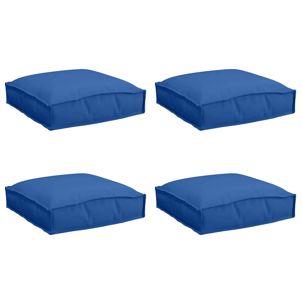 Pernă pentru șezut din paleți 4 pcs Albastru regal GartenMobel Dekor