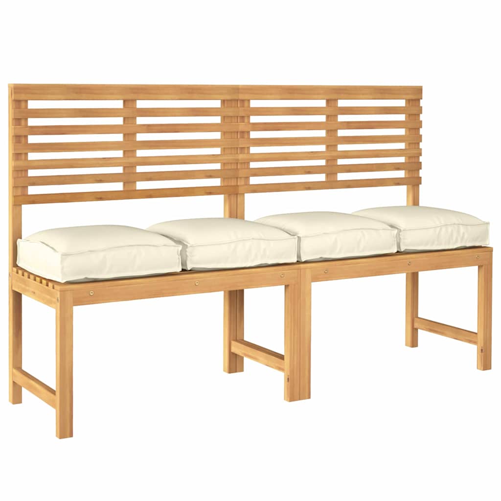 Pernă pentru șezut din paleți 4 pcs Crem 40 x 40 x 8 cm GartenMobel Dekor
