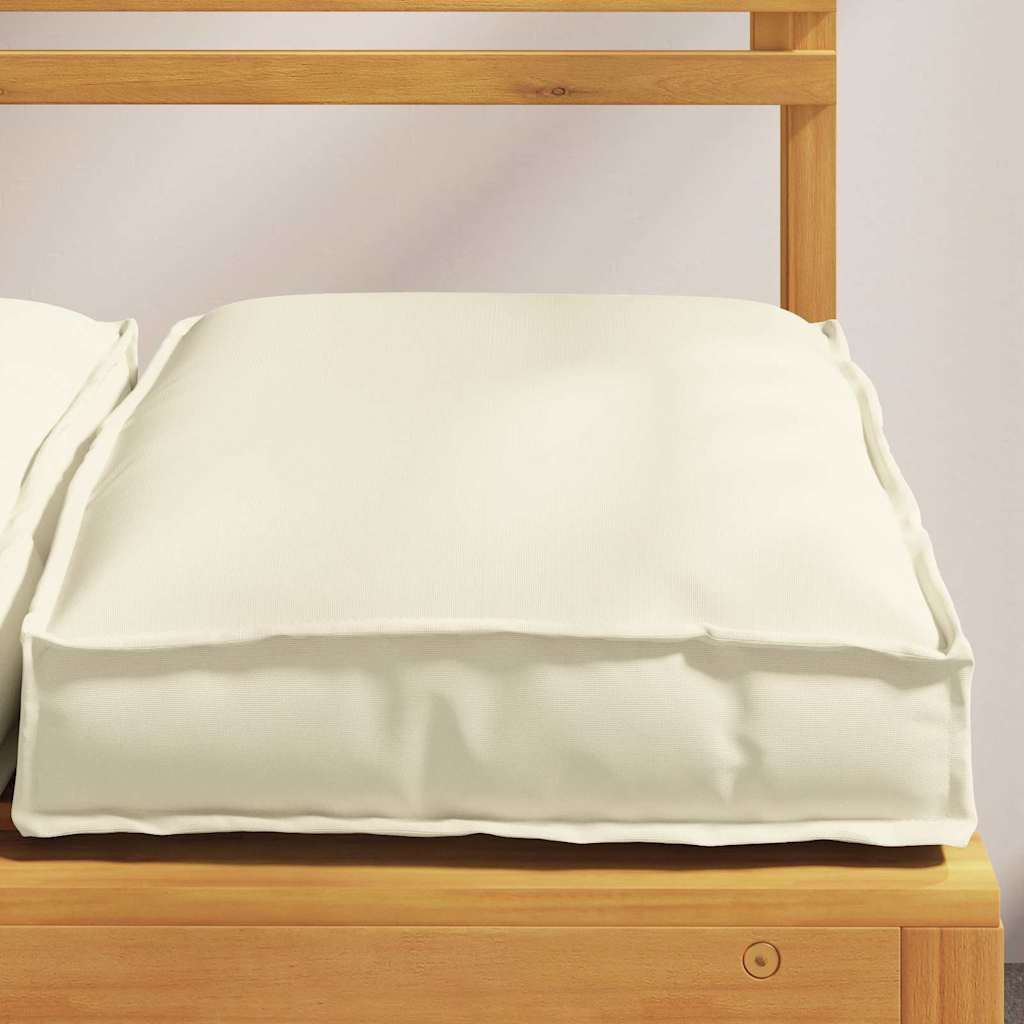 Pernă pentru șezut din paleți 4 pcs Crem 40 x 40 x 8 cm GartenMobel Dekor