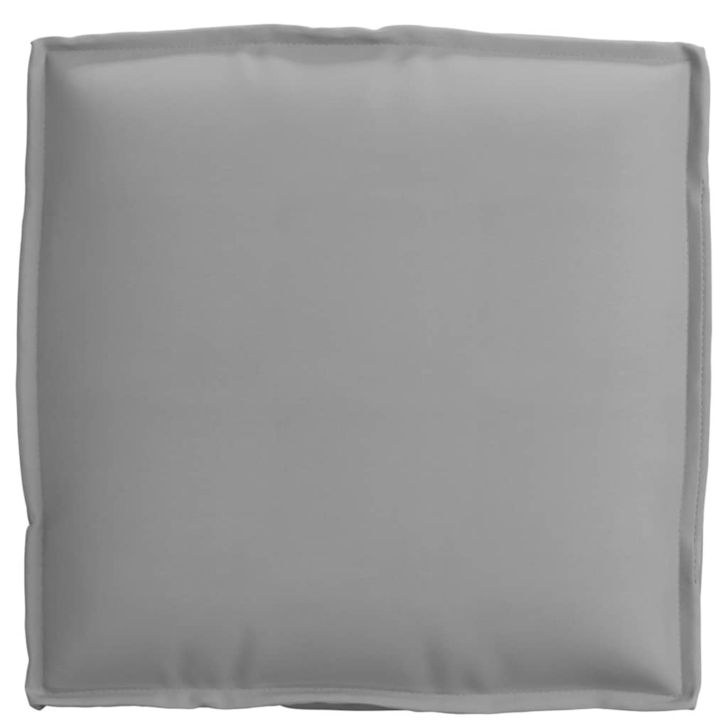 Pernă pentru șezut din paleți 4 pcs Gri 40 x 40 x 8 cm GartenMobel Dekor