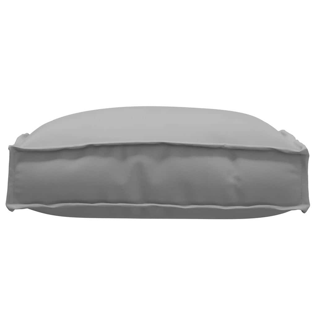 Pernă pentru șezut din paleți 6 pcs Gri 40 x 40 x 8 cm GartenMobel Dekor