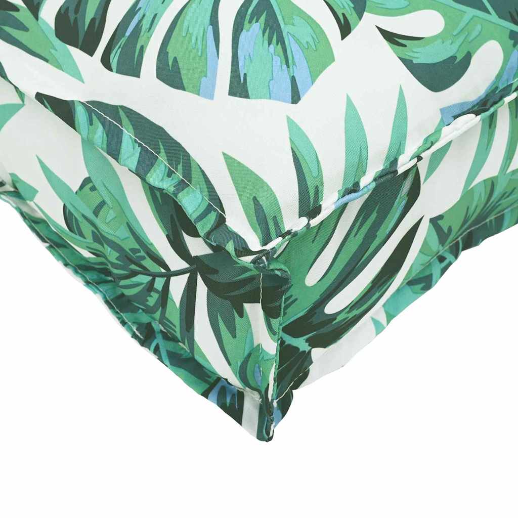 Pernă pentru șezut din paleți model frunze 120 x 80 x 12 cm GartenMobel Dekor