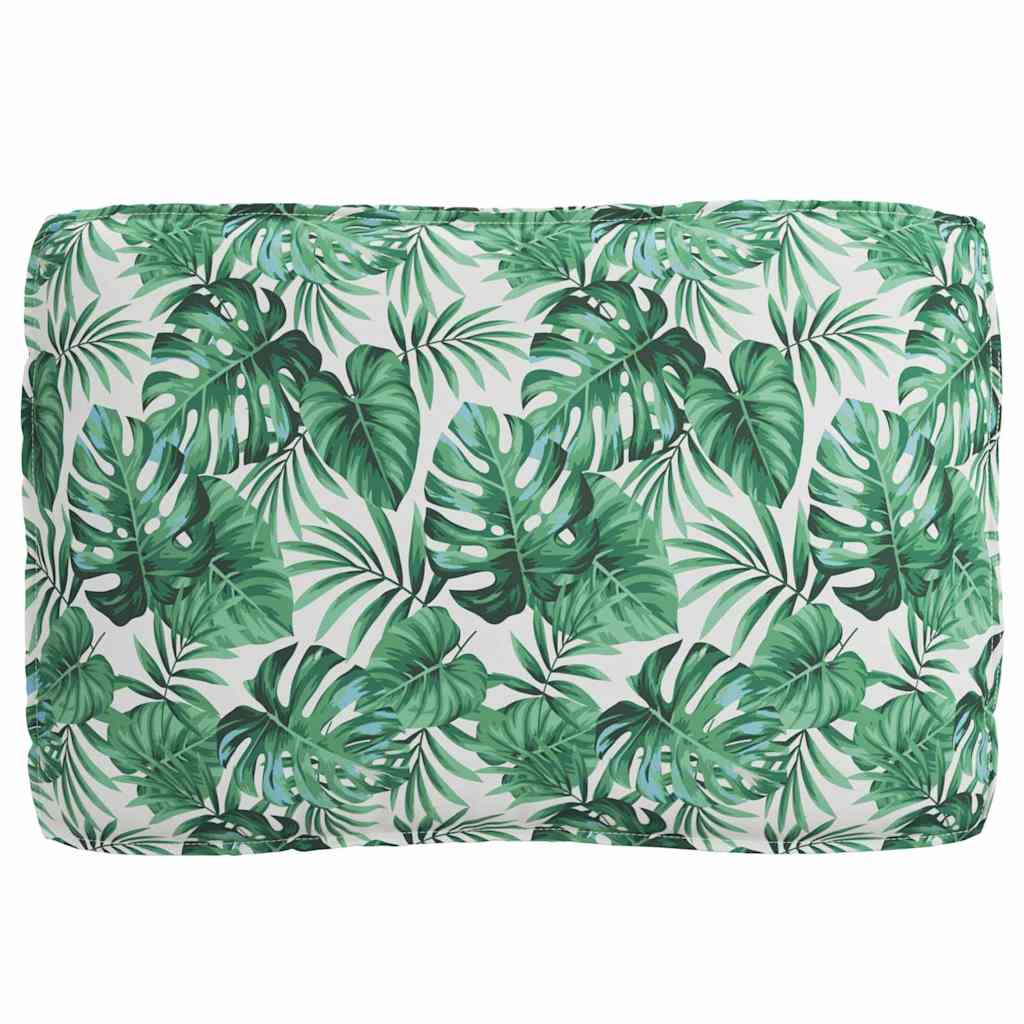 Pernă pentru șezut din paleți model frunze 120 x 80 x 12 cm GartenMobel Dekor
