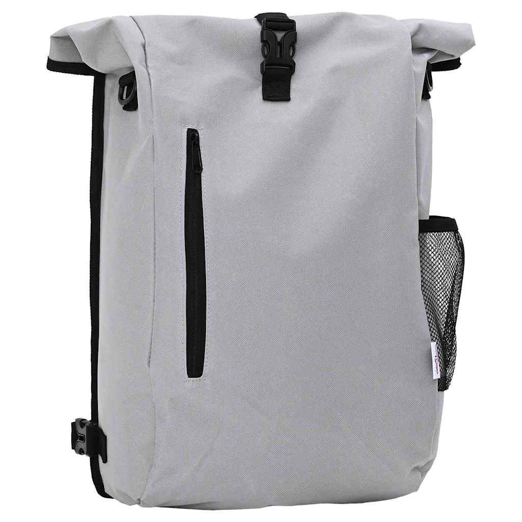 Geantă de bicicletă Gri 31 x 13 x 58 cm Poliester GartenMobel Dekor