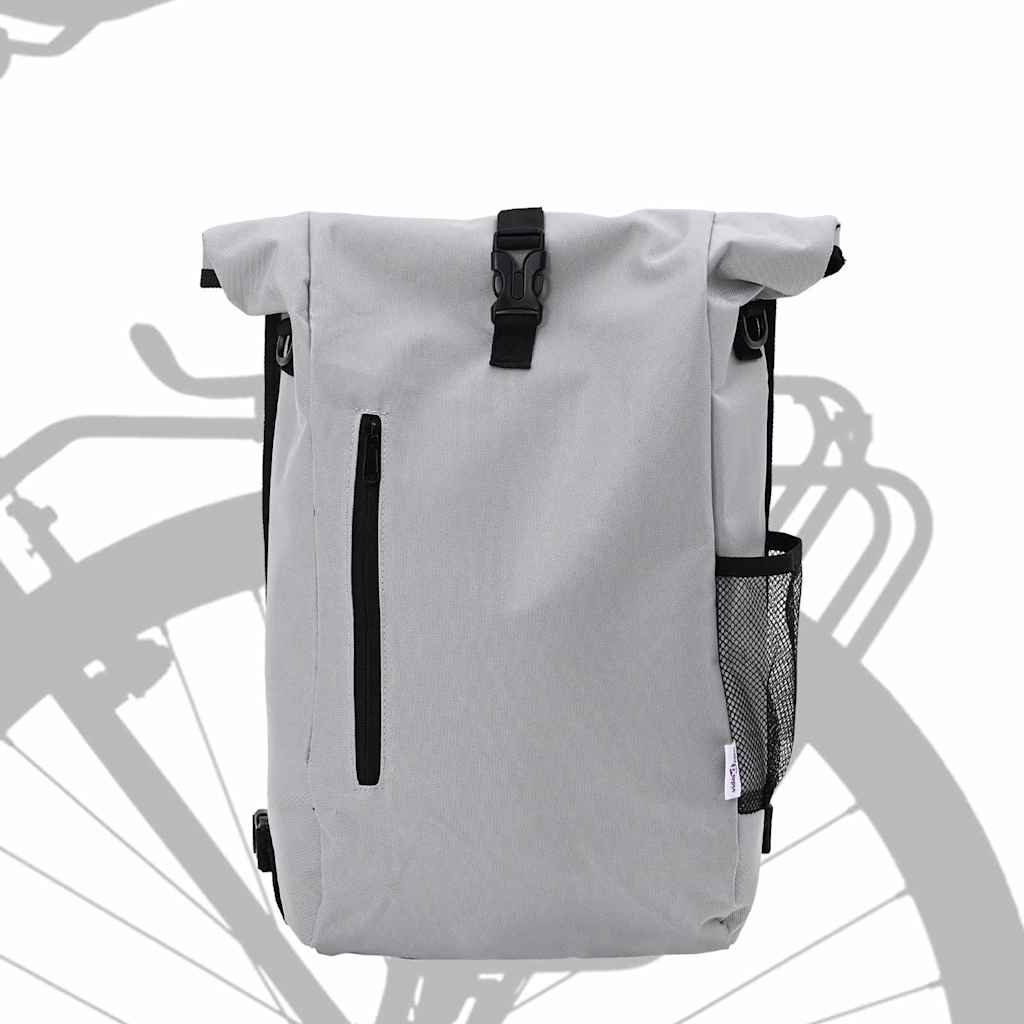 Geantă de bicicletă Gri 31 x 13 x 58 cm Poliester GartenMobel Dekor